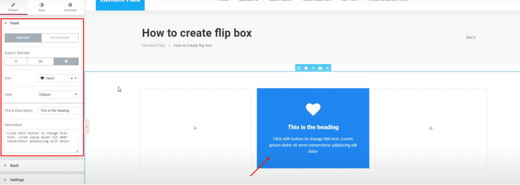 flip box customization